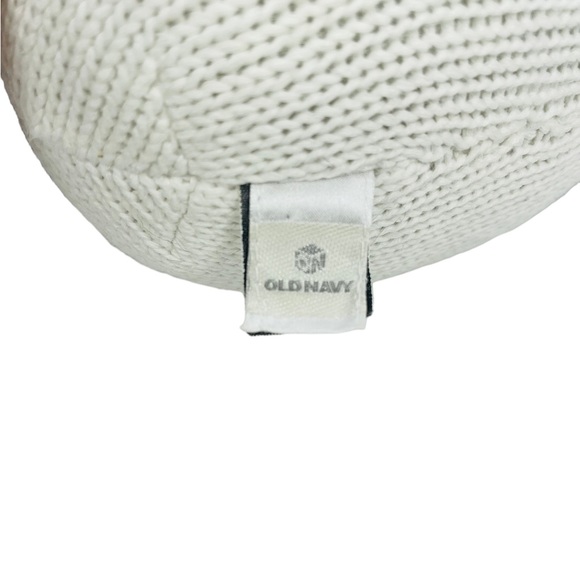 Old Navy Knit Cow Plush Round Stuffed Animal Toy 7” - Picture 5 of 7